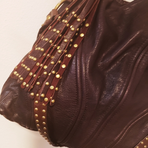 BOTKIER BOMBAY- Glazed OXY/BRN GOAT LTR Handbag - Picture 8 of 15